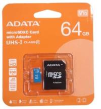 Adata 64GB Premier MicroSDHC Card With Adapter UHS-I Class10 V10 Hafıza Kartı - 1